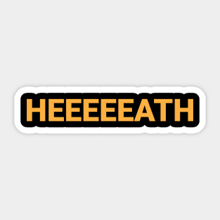 Heath Miller (HEEEEEATH) Sticker